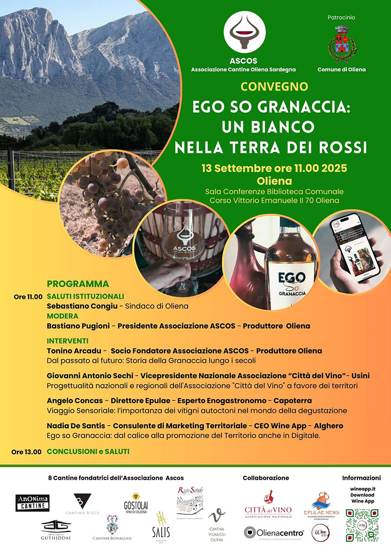 Locandina convegno Ego so Granaccia