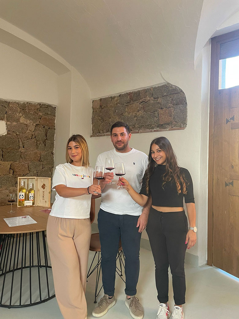 Chiara, Antonio e Sara Puddu