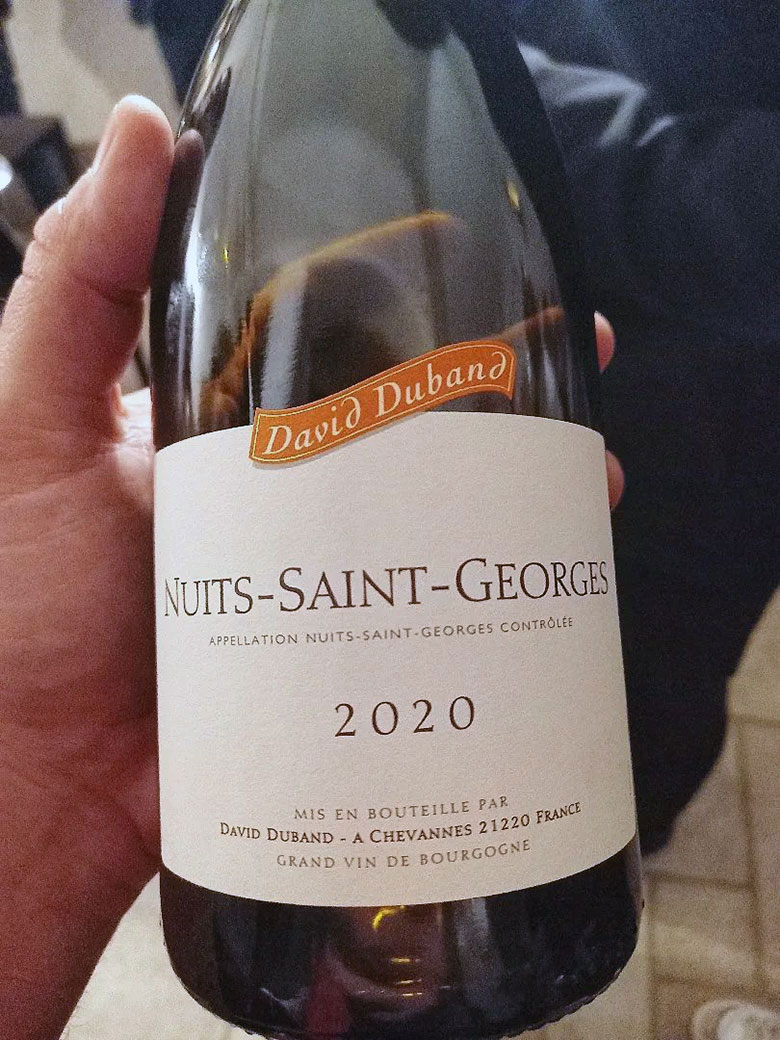 Nuits-Saint-Georges 2020 David Duband