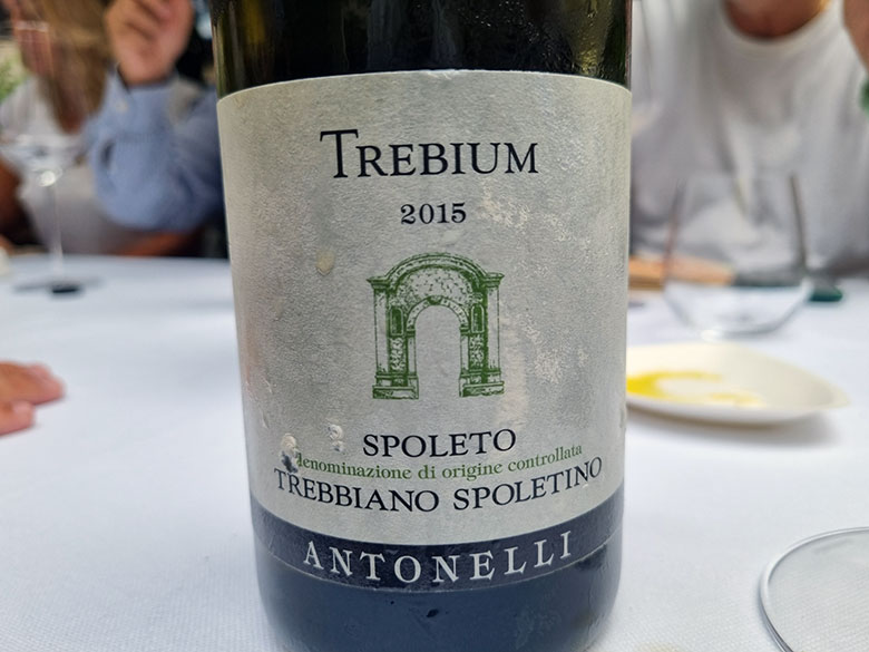Spoleto Trebbiano Spoletino Trebium 2015 Antonelli