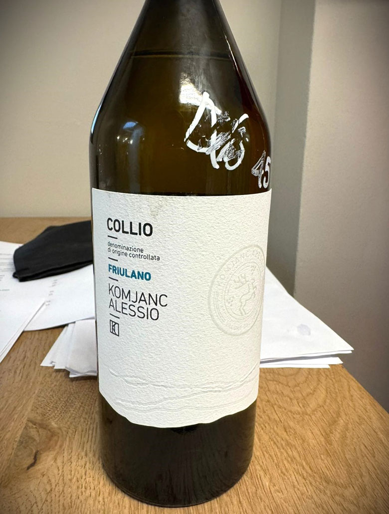 Friulano 2024 Komjanc Alessio