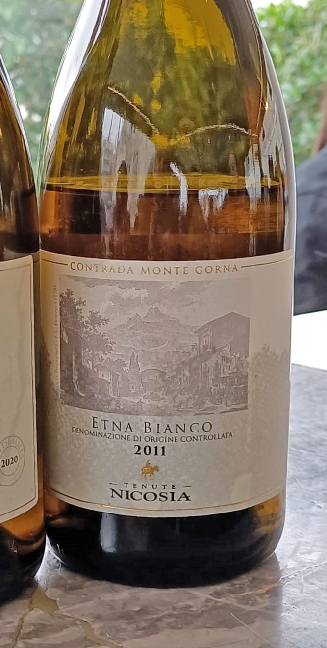 Etna Bianco “Monte Gorna Vecchie Viti” 2011 Nicosia