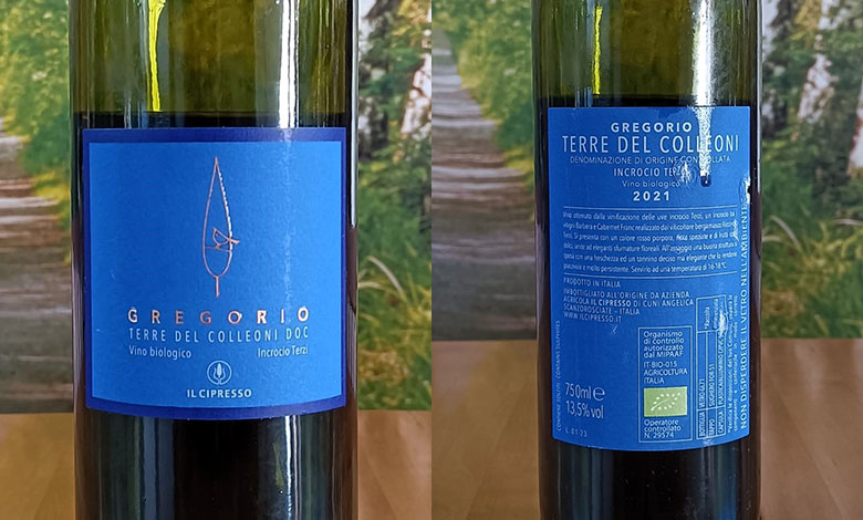 Terre del Colleoni Doc Incrocio Terzi Gregorio 2021 Il Cipresso