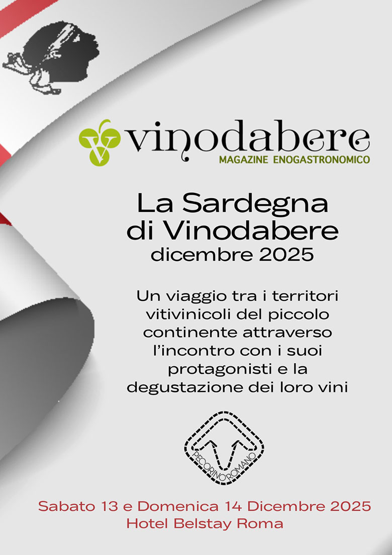 Locandina La Sardegna di Vinodabere 2025