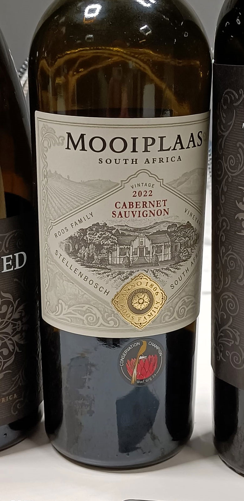 Cabernet Sauvignon Stellenbosch 2022 Mooiplaas