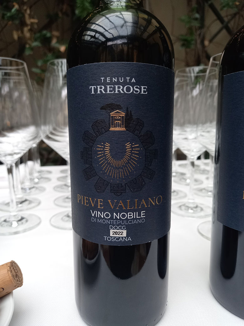 Vino Nobile di Montepulciano Pieve Valiano 2022 - Tenuta Trerose