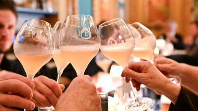 Brindisi con Lambrusco di Sorbara