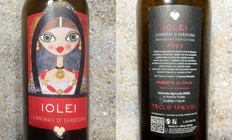 Cannonau di Sardegna Iolei 2023 Nois