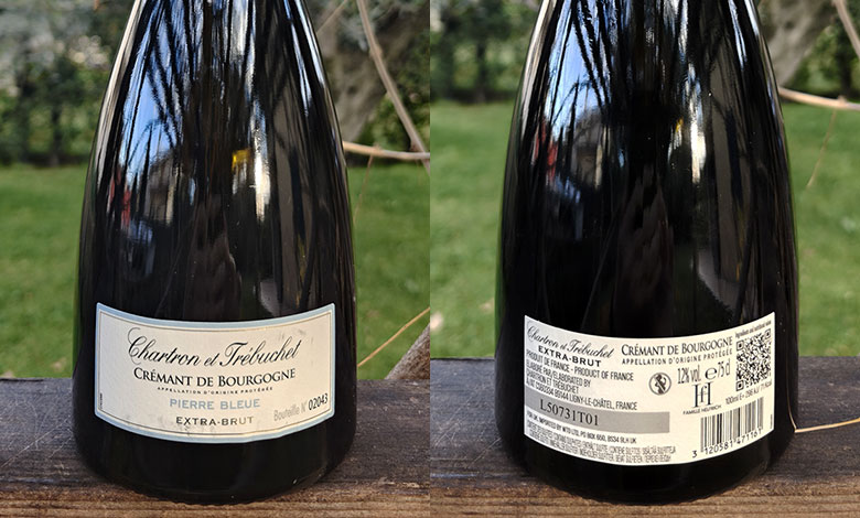 Crémant de Bourgogne Pierre Bleue Extra-Brut Chartron et Trébuchet