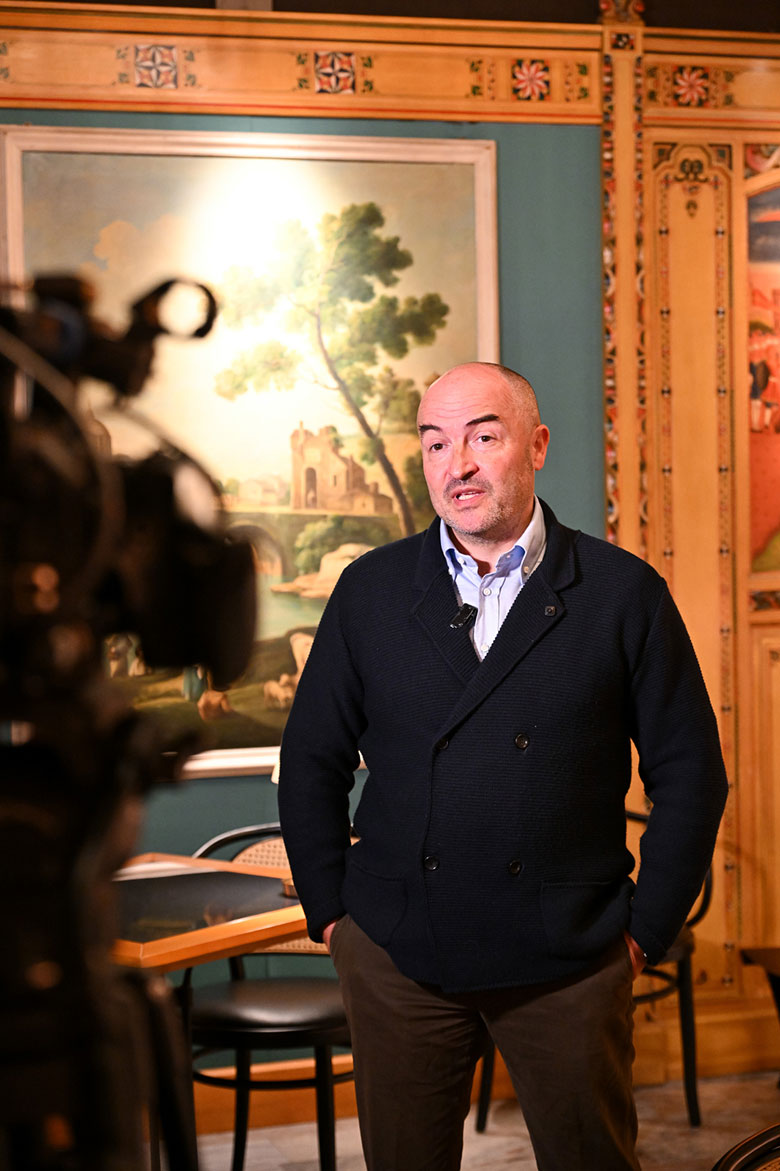 Il direttore Giacomo Savorini