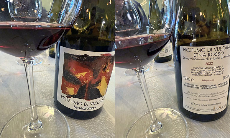Etna Rosso Profumo di Vulcano 2022 Federico Graziani