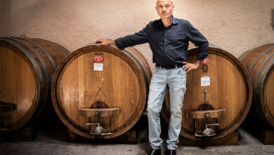 Roberto Alessi nella sua cantina