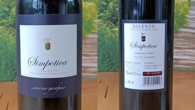 Rosso Simpotica 2006 Severino Garofano Azienda Monaci