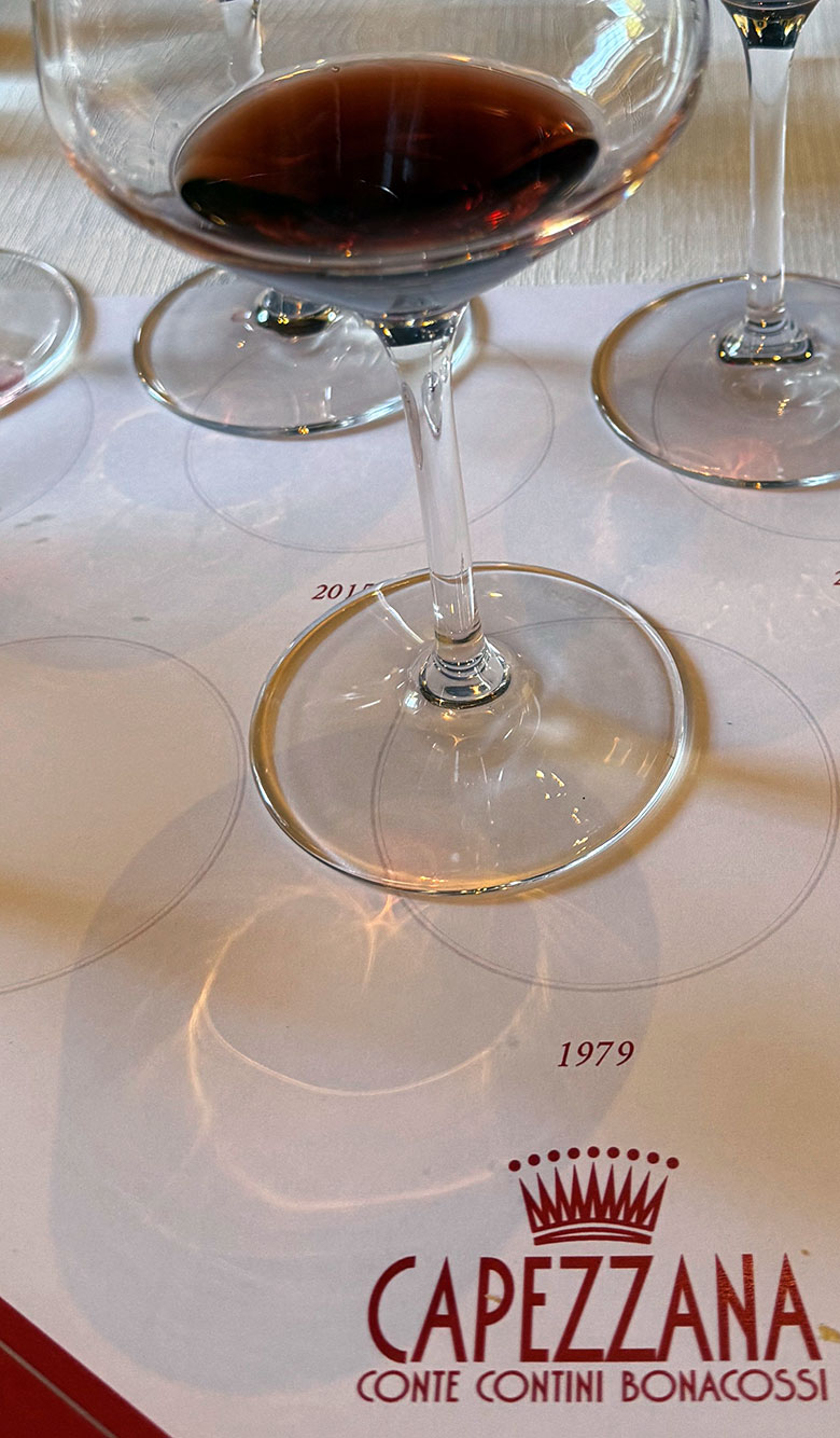 Carmignano Villa Capezzana Riserva 1979 Contini Bonacossi