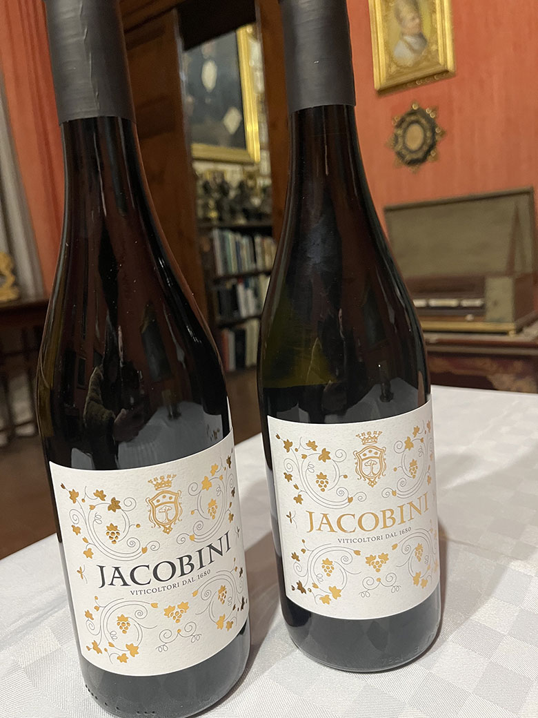 Jacobini Bianco IGP Lazio due annate a confronto 2022 vs 2024