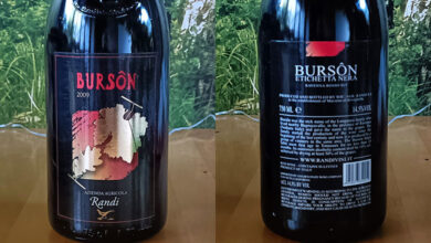 Rosso Bursôn Etichetta Nera 2009 Randi