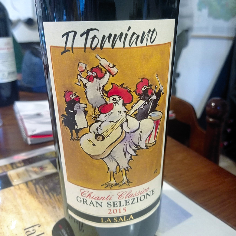 Chianti Classico Gran Selezione Il Torriano 2015 La sala del Torriano