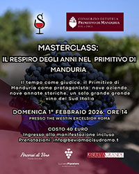 Masterclass: il respiro degli anni nel Primitivo di Manduria