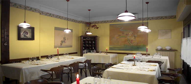 Interno Trattoria Guallina