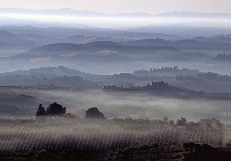 Paesaggio nel Chianti Classico