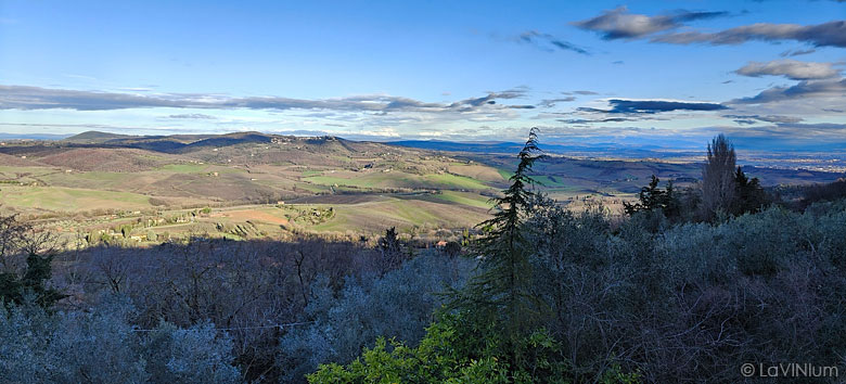Paesaggio a Montepulciano
