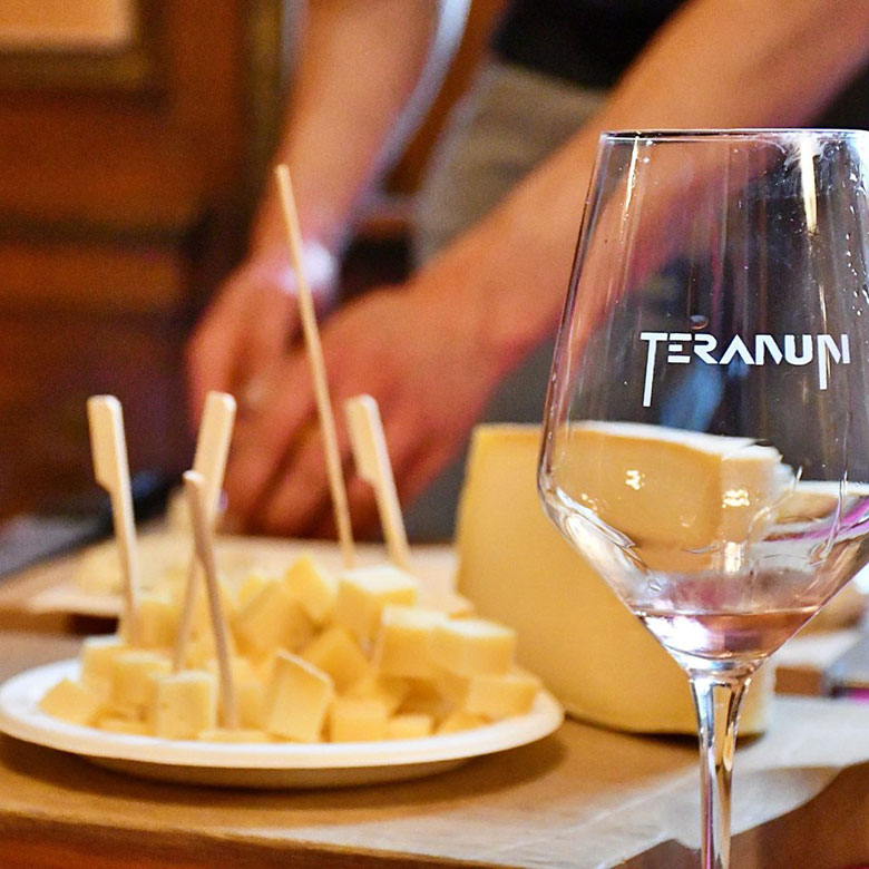 Teranum wine and food