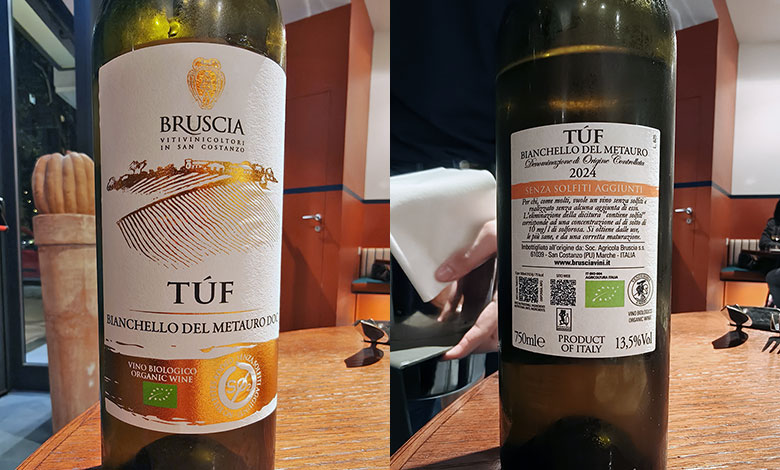 Bianchello del Metauro Tùf 2024 Bruscia