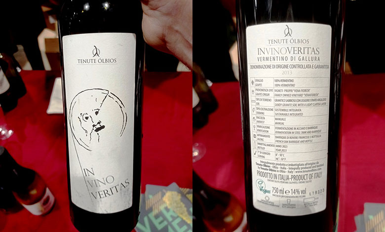 Vermentino di Gallura In Vino Veritas 2013 Tenute Olbios