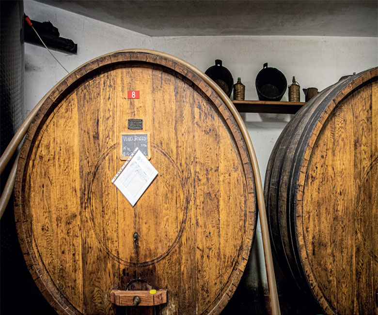 Le botti del Buttafuoco Storico Vigna Catelotta