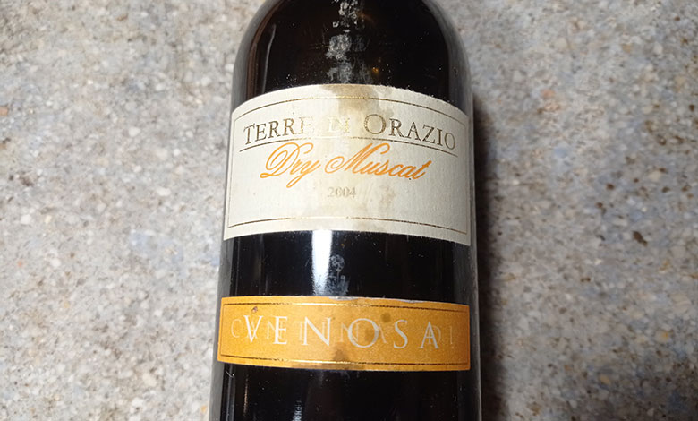 Dry Muscat Terre di Orazio 2004 Cantina di Venosa