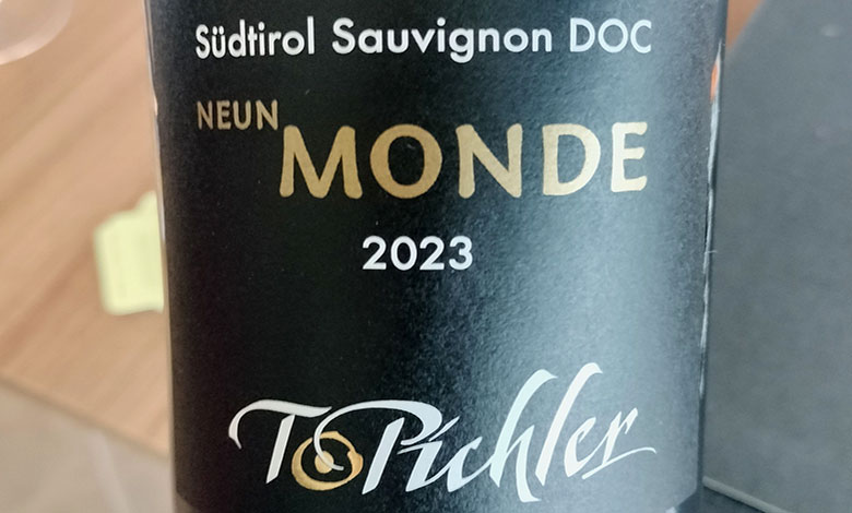Il vino in 300 battute: Südtirol Sauvignon Neun Monde 2023 Thomas Pichler
