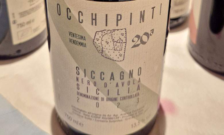 Sicilia Nero d'Avola Siccagno 2023 Arianna Occhipinti
