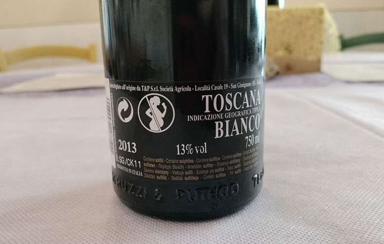 Bianco Terre di Tufi 2013 Teruzzi