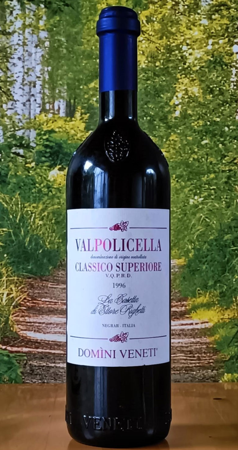 Valpolicella Classico Superiore La Casetta di Ettore Righetti 1996 Domìni Veneti