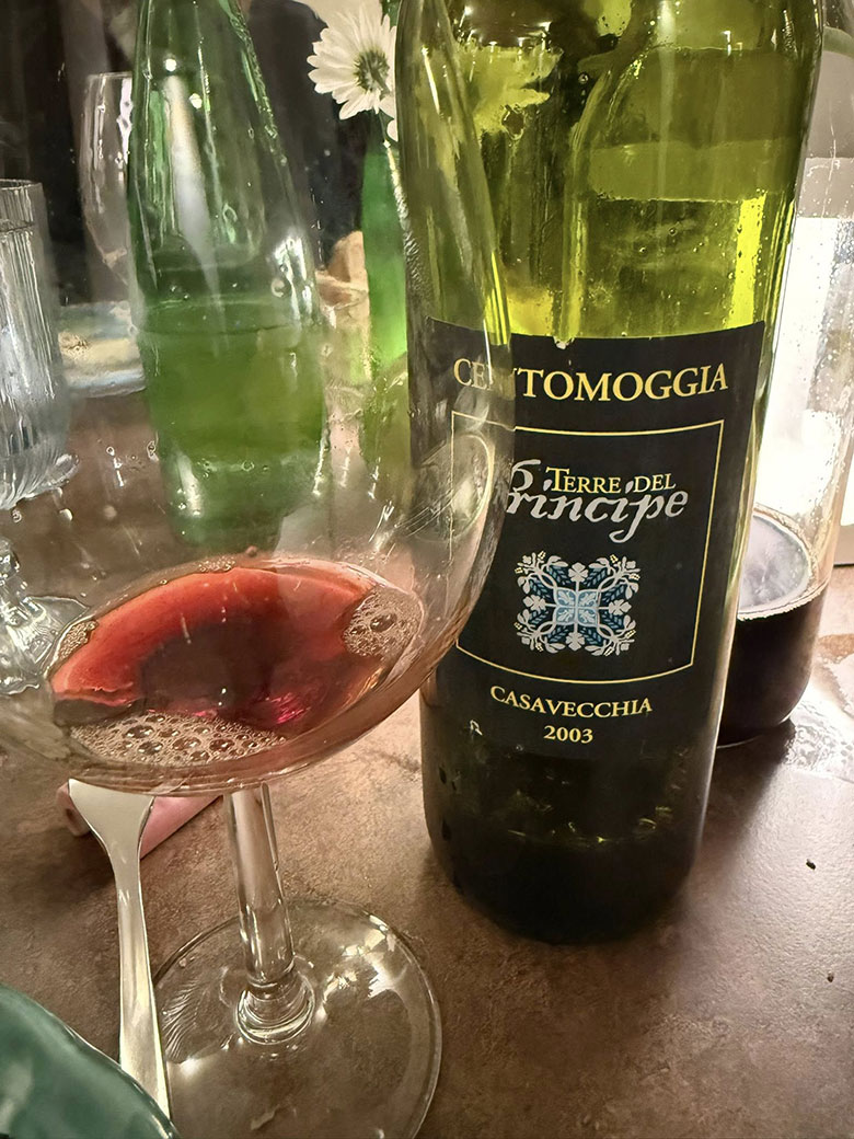 Terre del Volturno Casavecchia Centomoggia 2003 Terre del Principe
