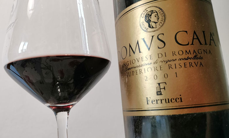 Sangiovese di Romagna Superiore Riserva Domus Caia 2001 Ferrucci