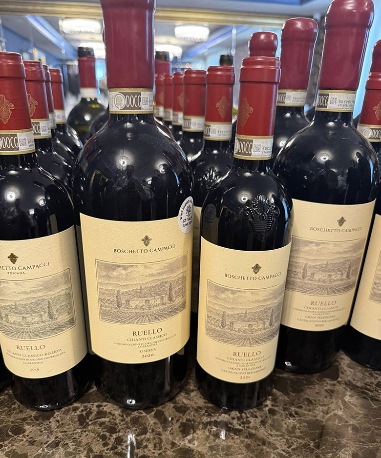 Verticale Chianti Classico Ruello di Boschetto Campacci