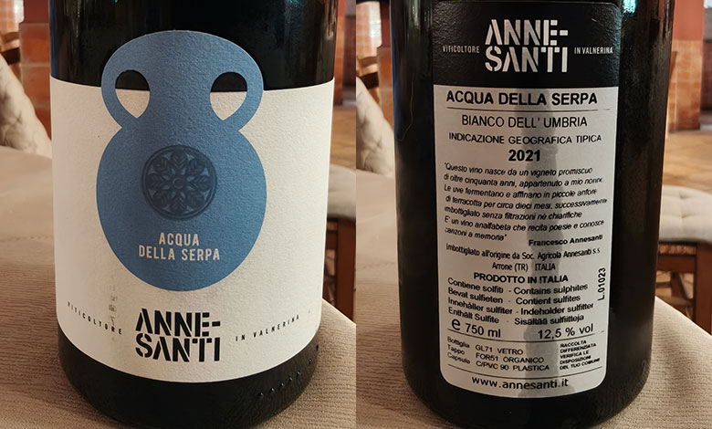 Acqua della Serpa 2021 Annesanti