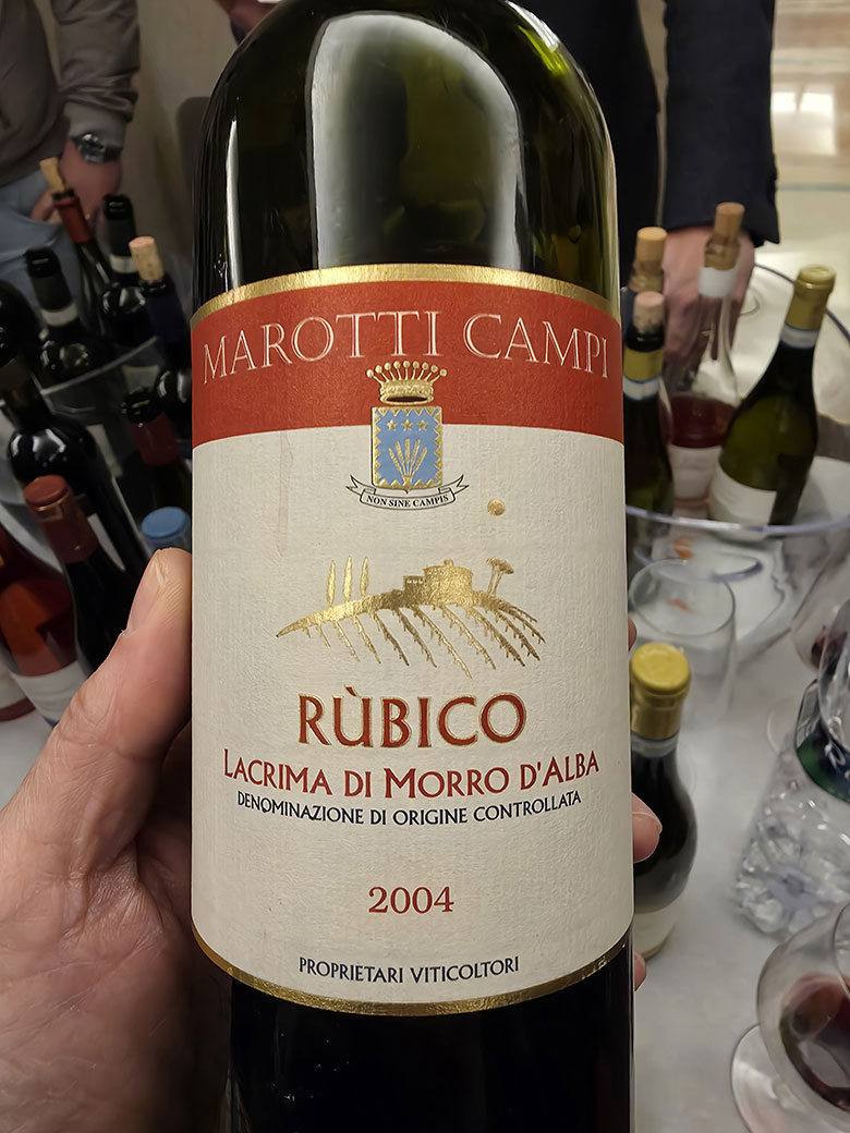 Lacrima di Morro d'Alba Rùbico 2004 Marotti Campi