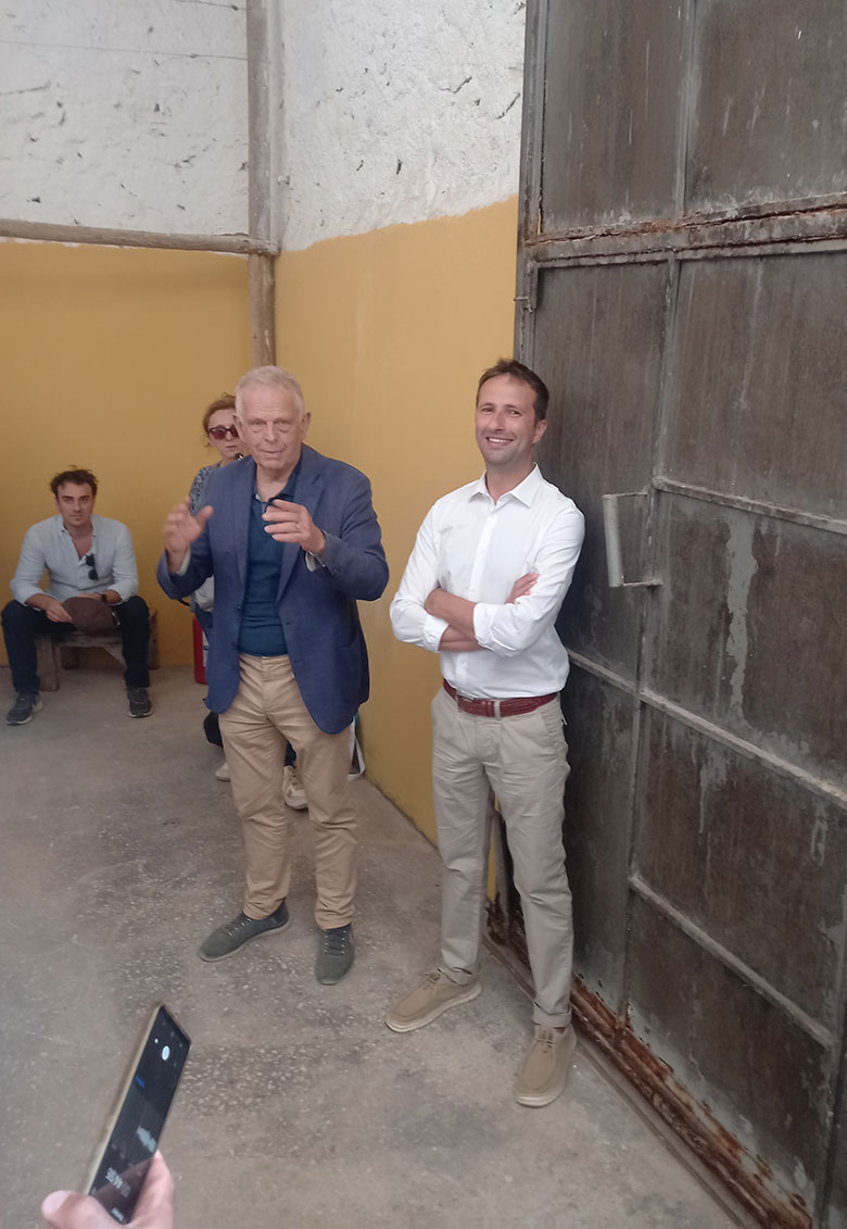 Nicolò D'Afflitto e Francesco Duranti a Gorgona