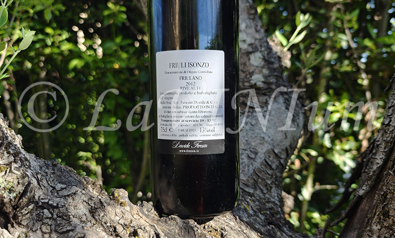 Friuli Isonzo Rive Alte Friulano L'Edi 2012 Davide Feresin