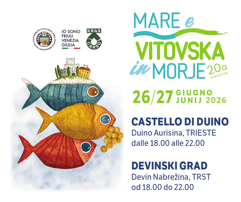 Locandina Mare e Vitovska 2026, disegno di Alina Limbeck