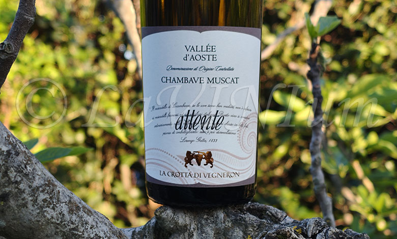 Vallée d'Aoste Chambave Muscat Attente 2021 La Crotta di Vegneron