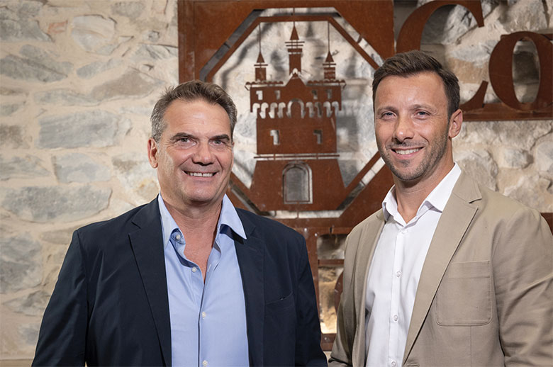 Il presidente Guicciardini Calamai e il direttore Alessio Durazzi