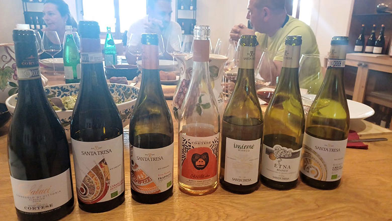 Santa Tresa, vini