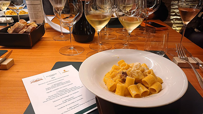 La carbonara di Alfredo alla Scrofa