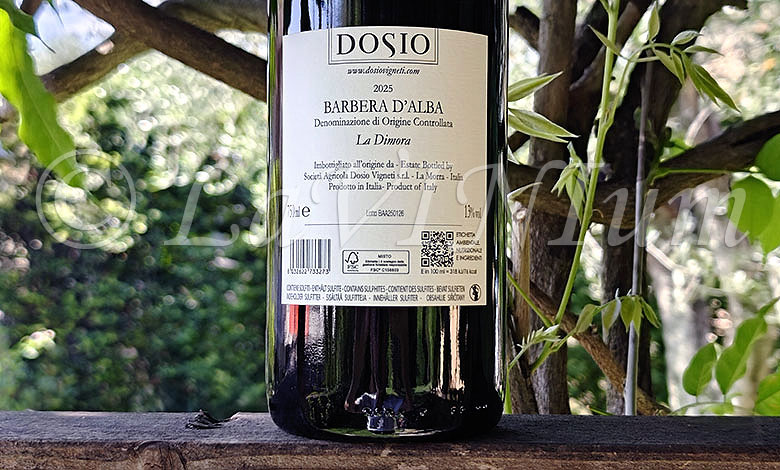 Barbera d'Alba La Dimora 2025 Dosio