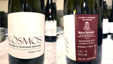 Cesanese di Olevano Romano Kòsmos 2014 Marco Antonelli