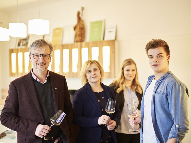 Josef Fritz e famiglia