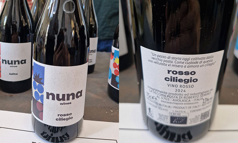 Rosso Ciliegio 2024 Nuna Wines